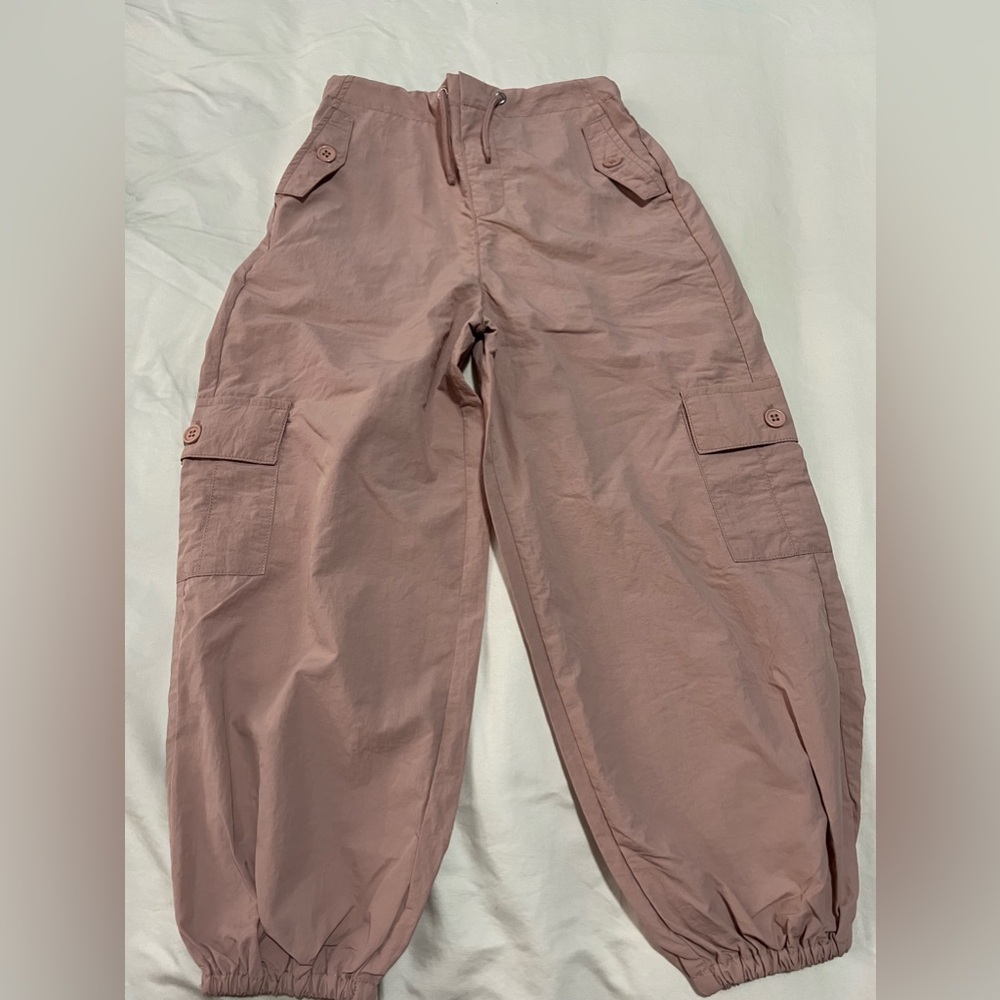 River Island Girls Dusty Rose Cargo Pants NWT